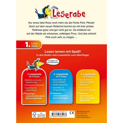 Ravensburger Bertram, Leserabe, 1. Lesestife - Ein Pony in Pink