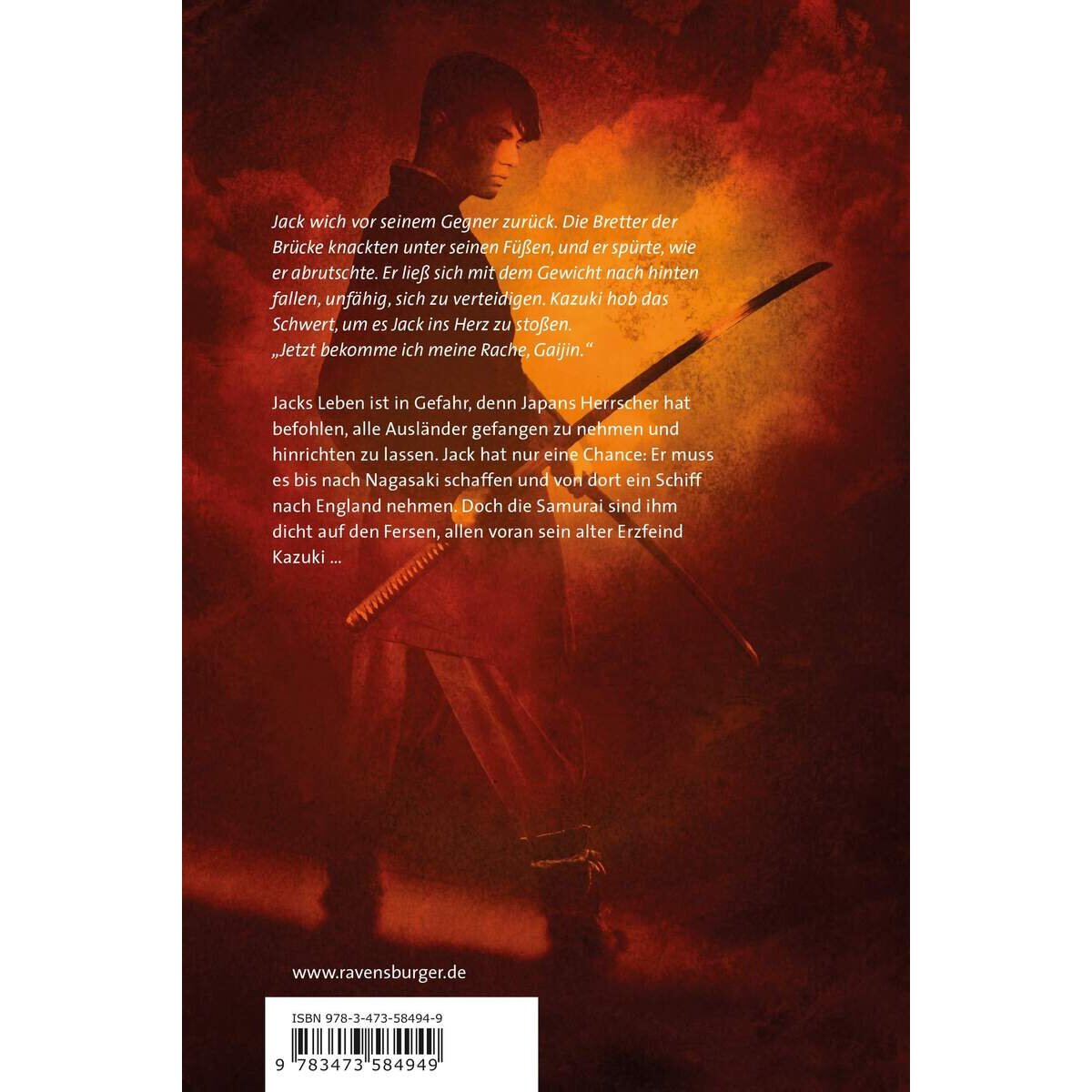Ravensburger Bradford, Samurai Band. 8: Der Ring des Himmels
