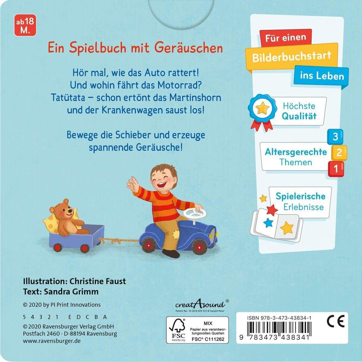 Ravensburger Buch Hör mal hin! Was fährt den da?