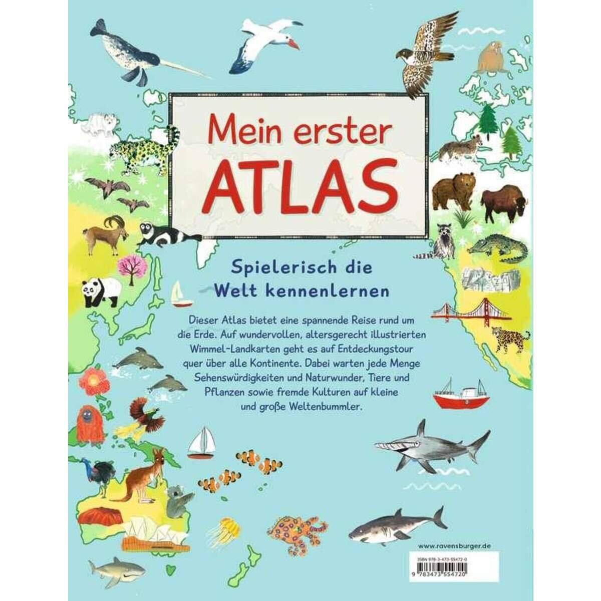 Ravensburger Buch Mein erster Atlas
