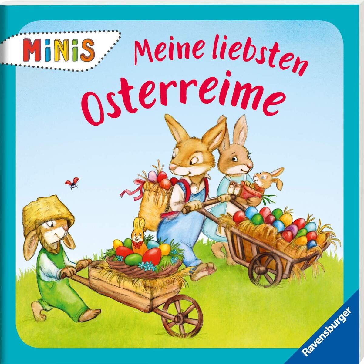 Ravensburger Buch Minis Hasenstarke Ostern, 1 Stück, 4-fach sortiert