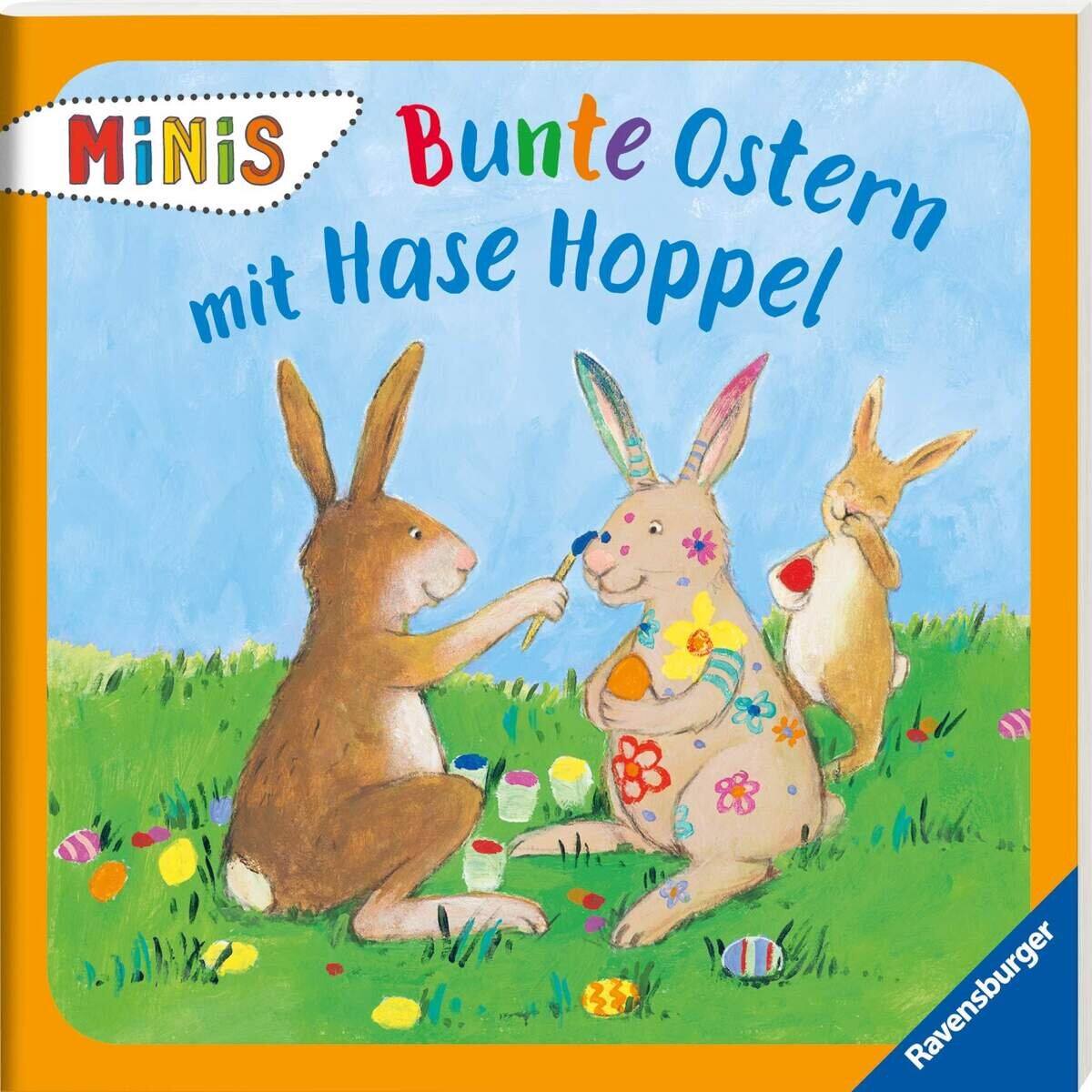 Ravensburger Buch Minis Hasenstarke Ostern, 1 Stück, 4-fach sortiert