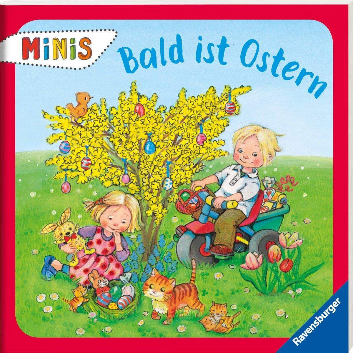 Ravensburger Buch Minis Hasenstarke Ostern, 1 Stück, 4-fach sortiert