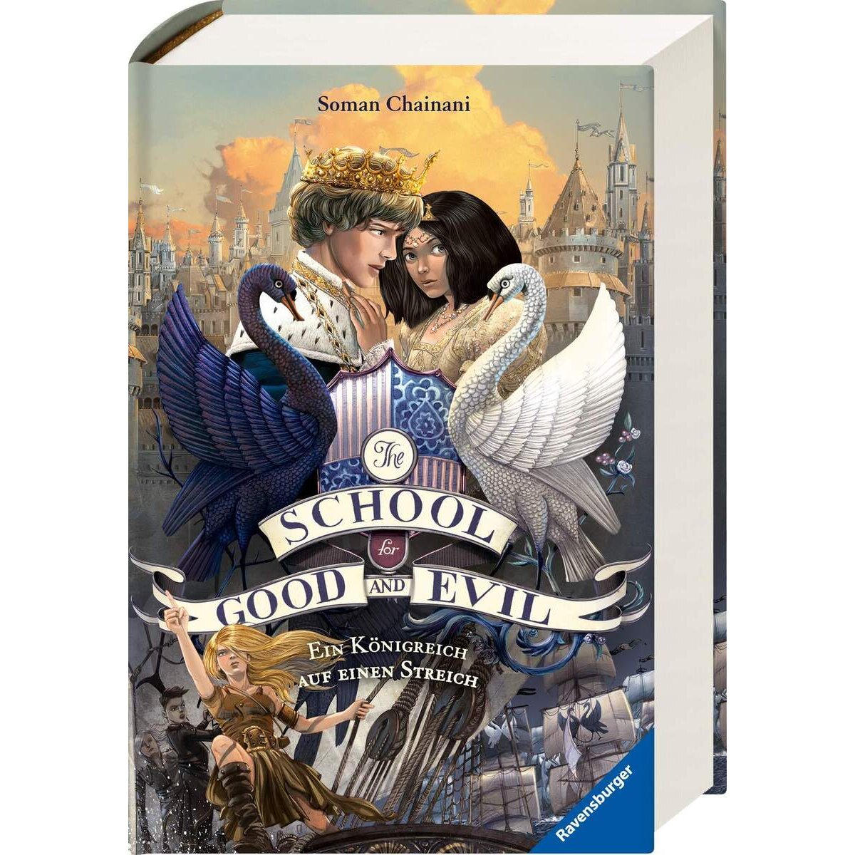 Ravensburger Chainani, The School for Good and Evil, Band. 4: Ein Königreich auf einen Streich