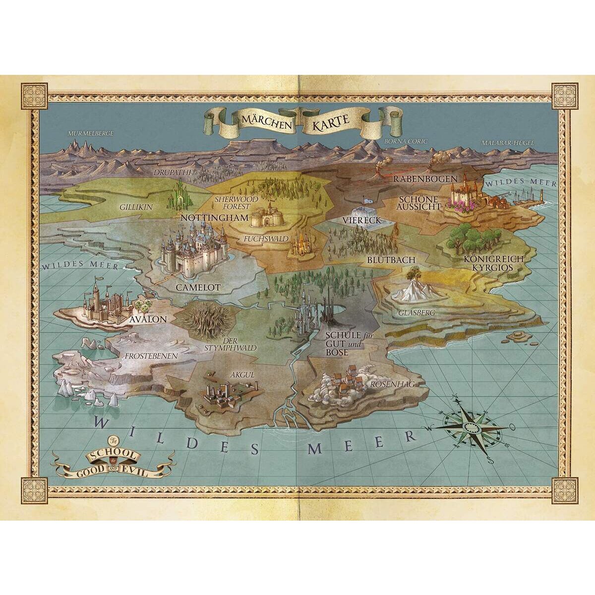 Ravensburger Chainani, The School for Good and Evil, Band. 4: Ein Königreich auf einen Streich
