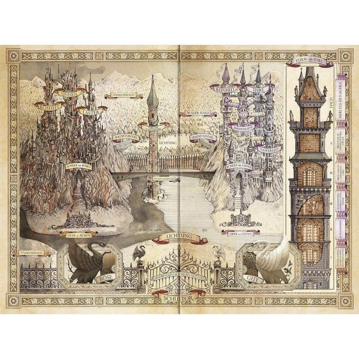 Ravensburger Chainani, The School for Good and Evil, Babd. 3: Und wenn sie nicht gestorben sind
