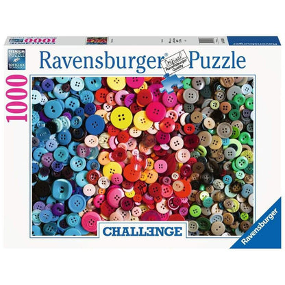 Ravensburger Challenge Puzzle Buttons, 1000 Teile