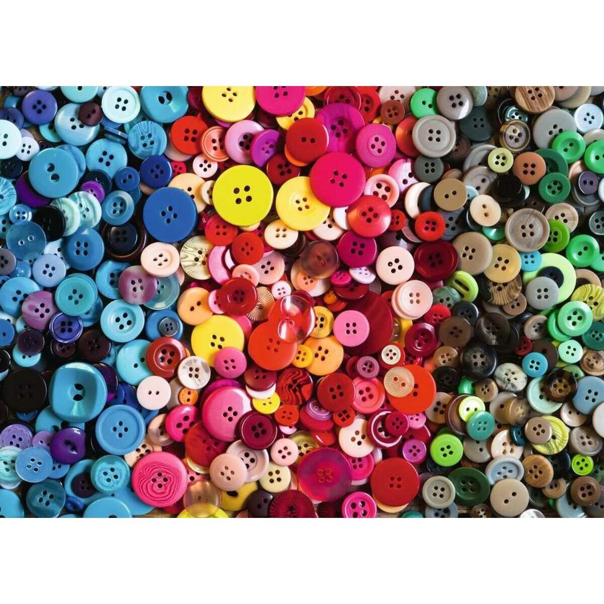 Ravensburger Challenge Puzzle Buttons, 1000 Teile