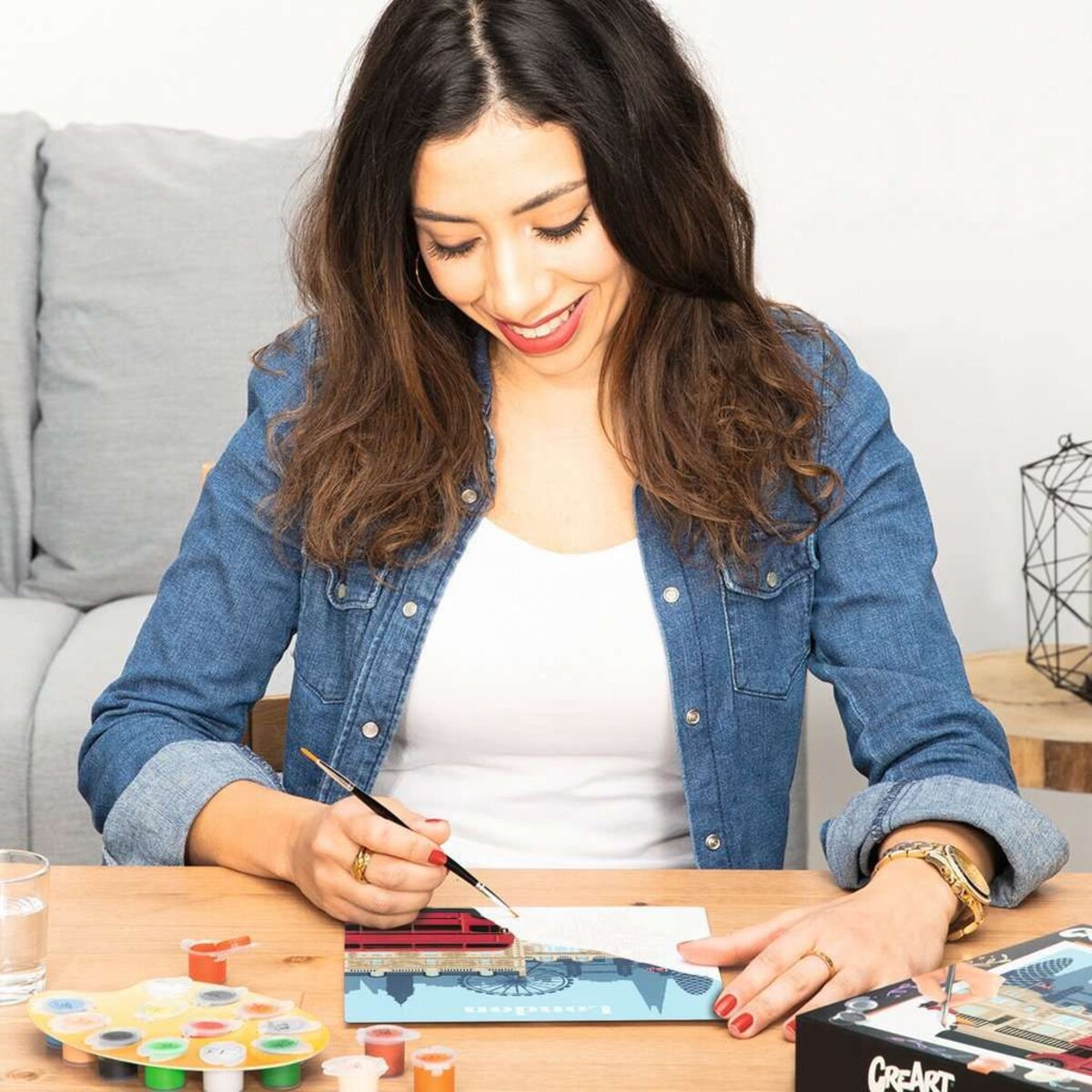 Ravensburger CreArt Colorful London - Malen nach Zahlen für Erwachsene