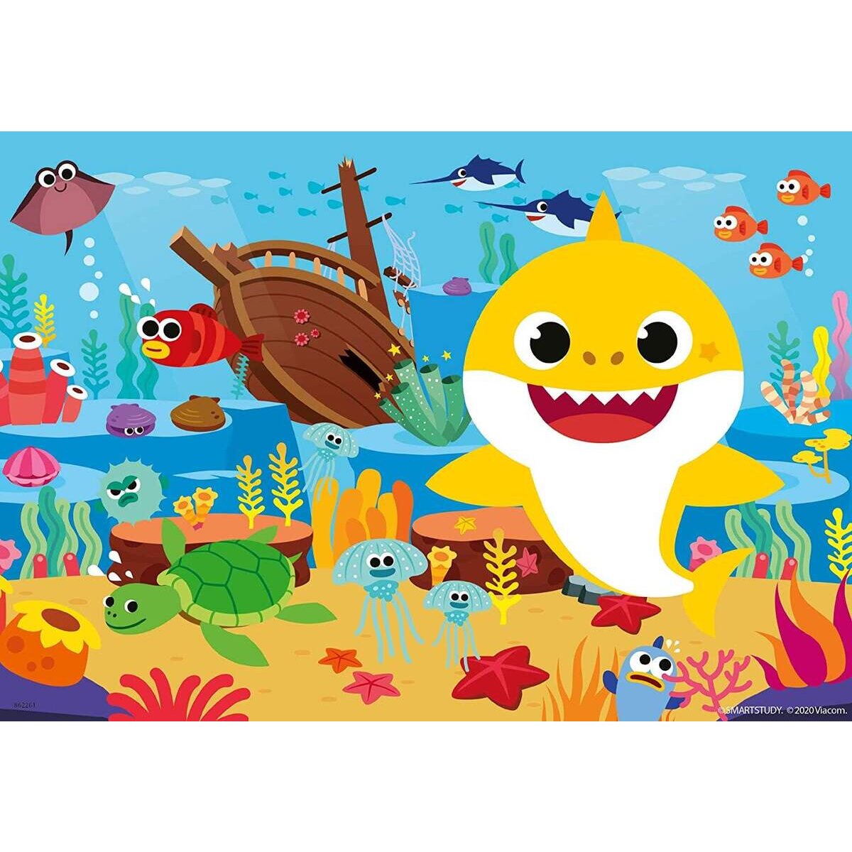 Ravensburger Der kleine Baby Hai 2 x 12 Teile
