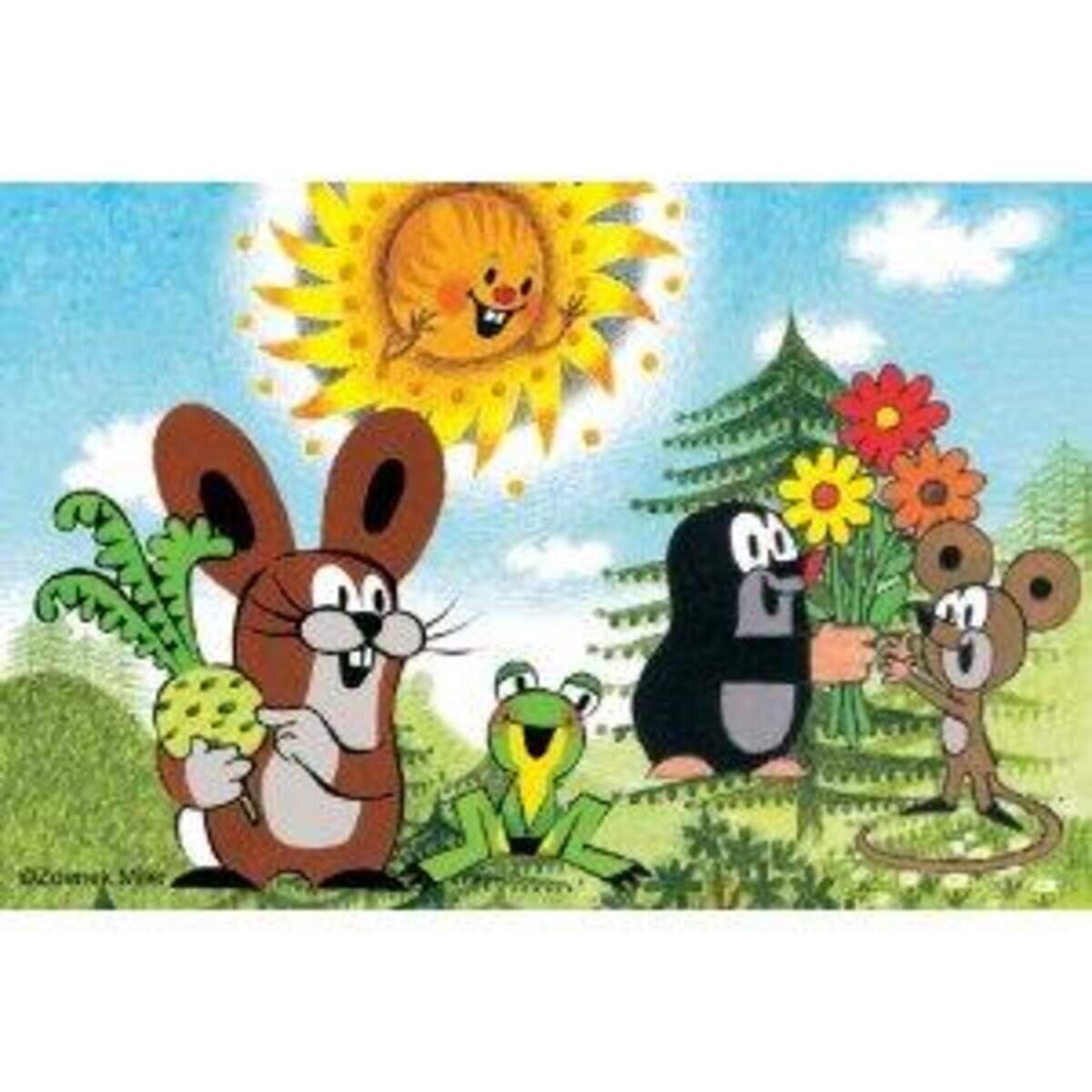 Ravensburger Der Kleine Maulwurf im Garten, 6 Teile