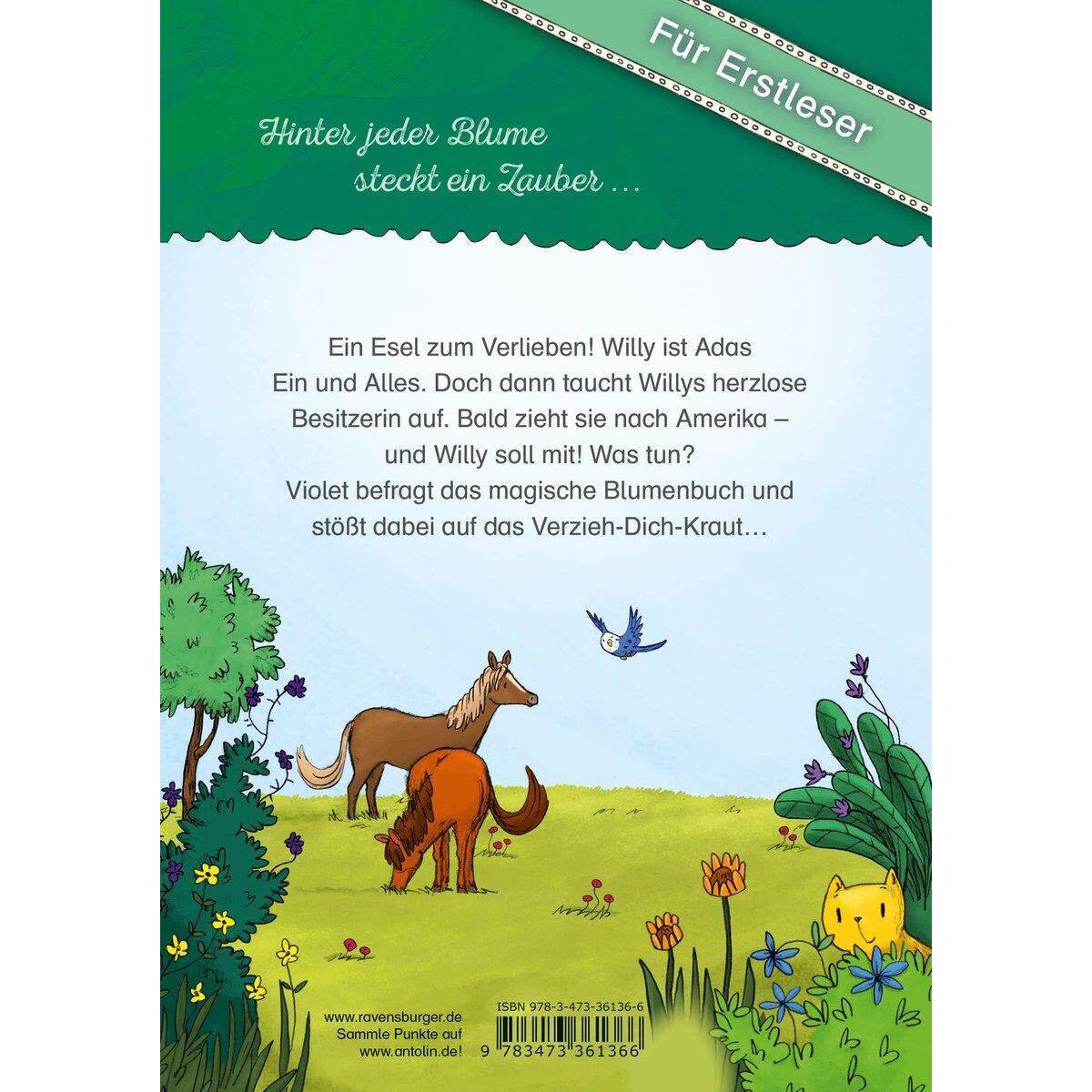Ravensburger Der magische Blumenladen für Erstleser, Band 3: Der verzauberte Esel