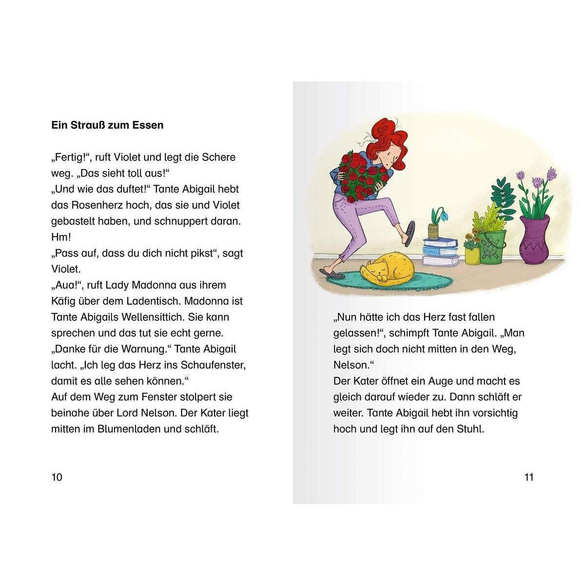 Ravensburger Der magische Blumenladen für Erstleser, Band 3: Der verzauberte Esel