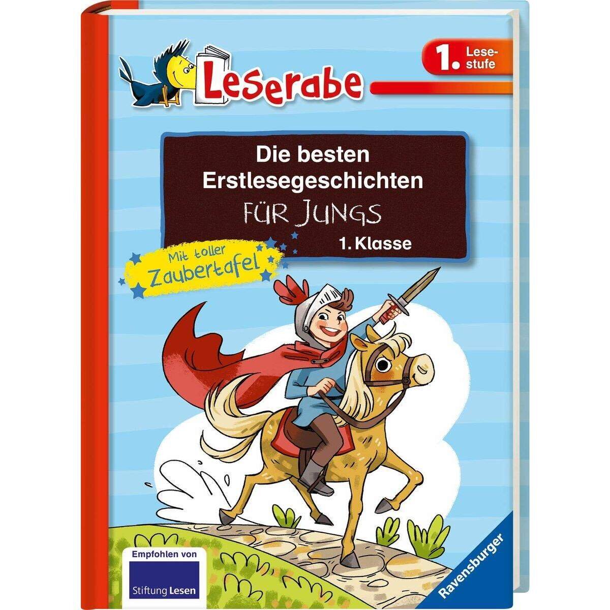 Ravensburger Die besten Erstlesegeschichten für Jungs 1. Klasse mit toller Zaubertafel