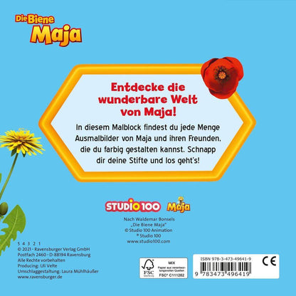 Ravensburger Die Biene Maja: Mein Malblock