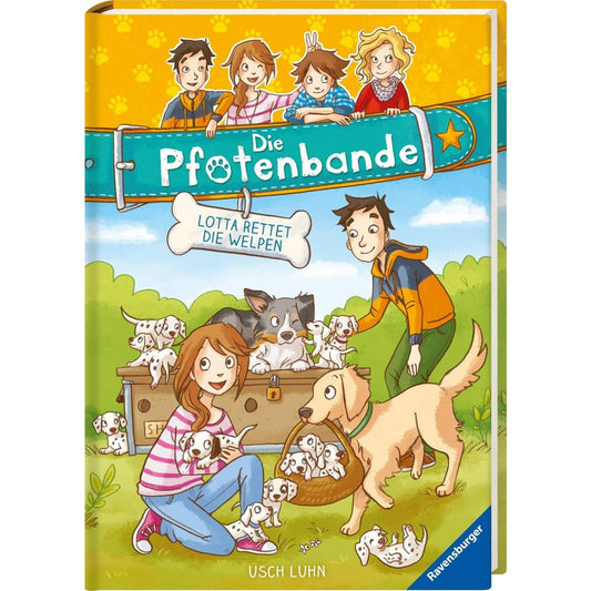 Ravensburger Die Pfotenbande, Band 1: Lotta rettet die Welpen