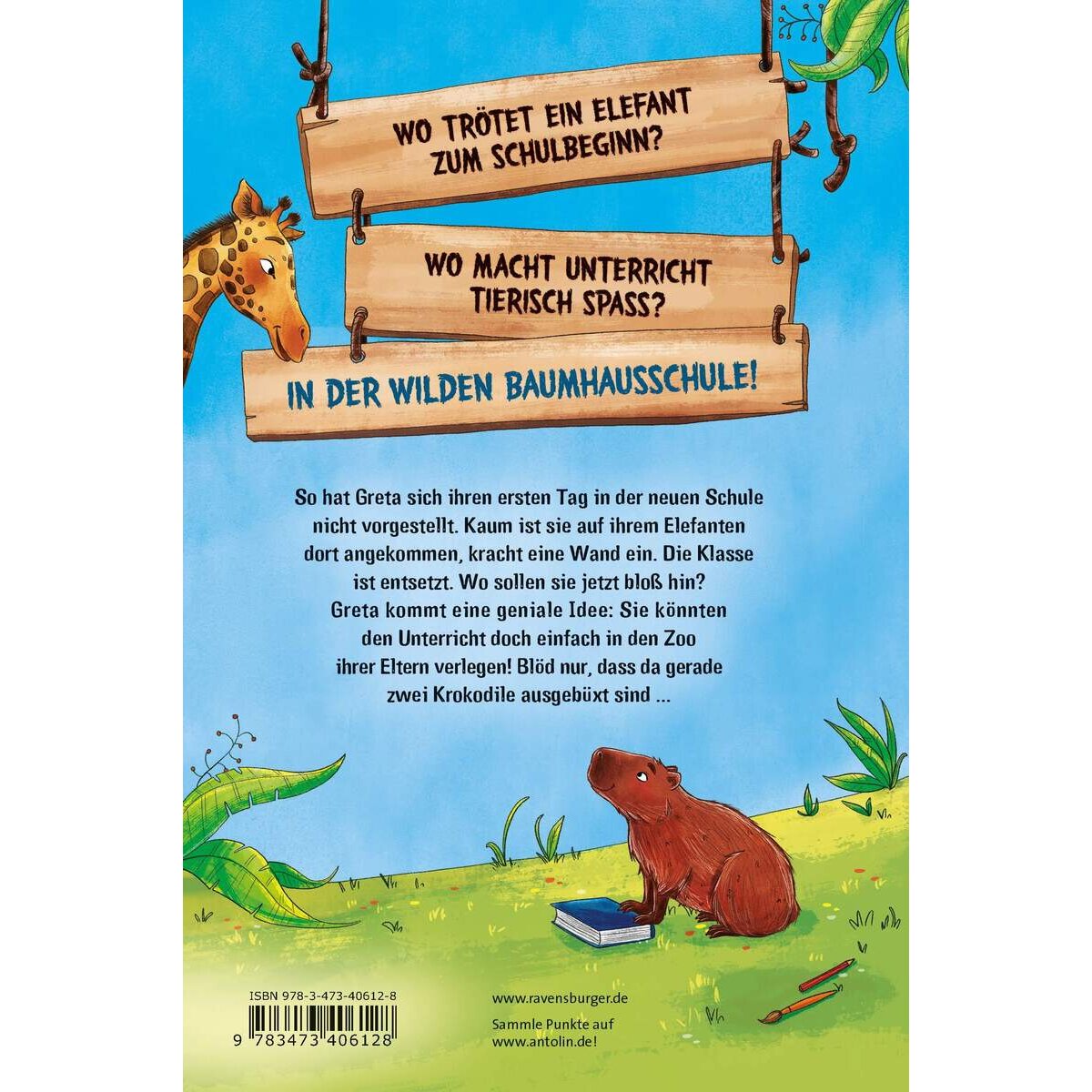 Ravensburger Die wilde Baumhausschule, Band 1: Raubtierzähmen für Anfänger