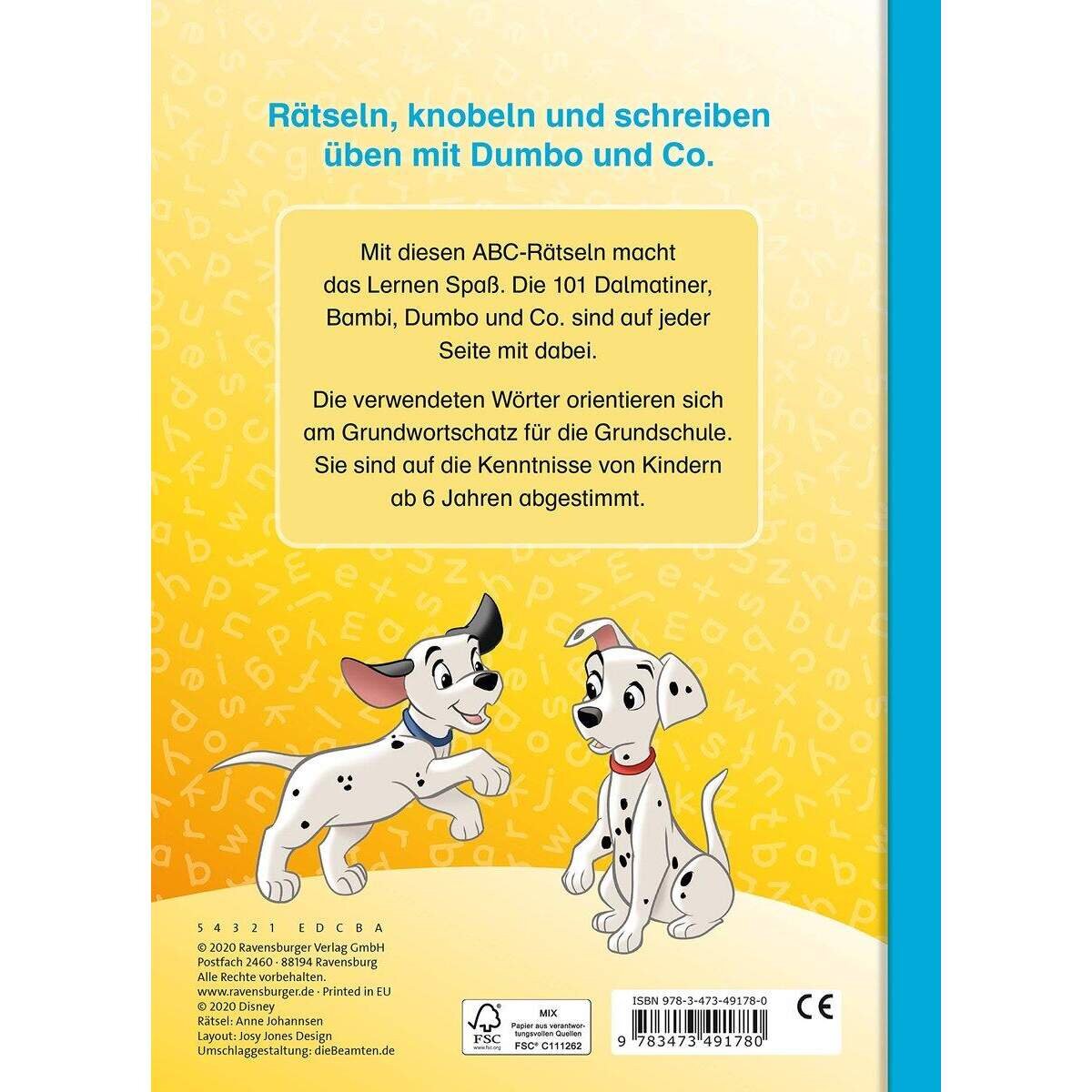 Ravensburger Disney Classics - ABC-Rätsel zum Lesenlernen