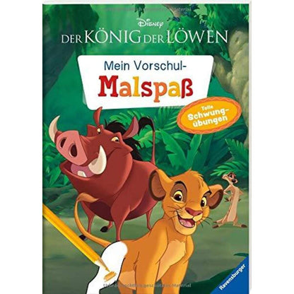 Ravensburger Disney Der König der Löwen: Mein Vorschulmalspaß