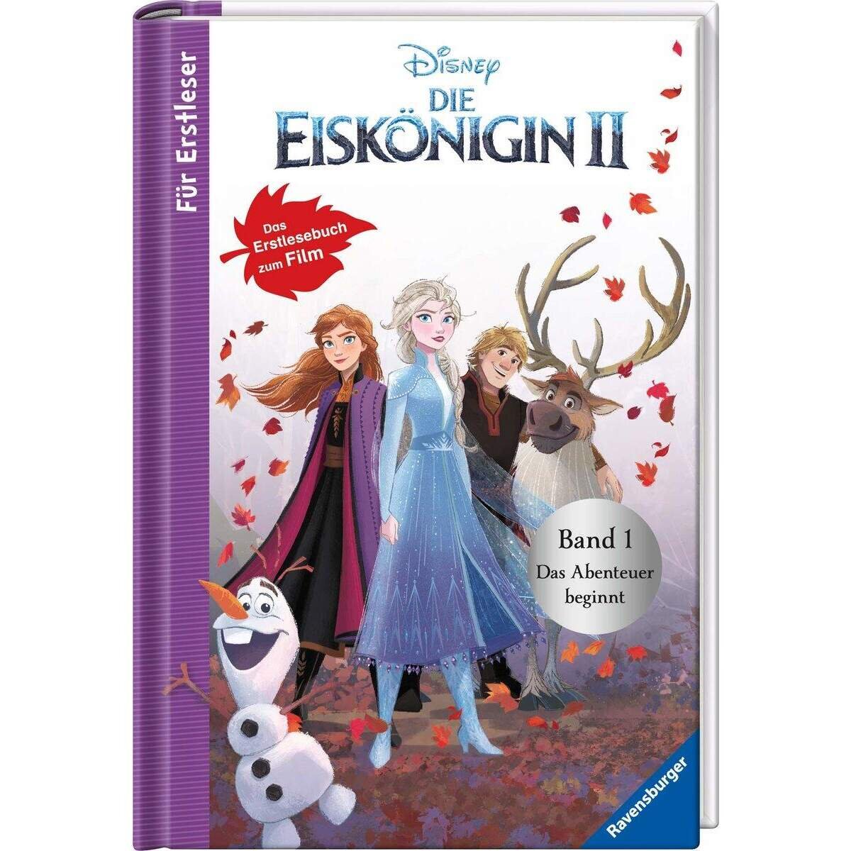Ravensburger Disney Die Eiskönigin 2 - Für Erstleser: Band 1 Das Abenteuer beginnt