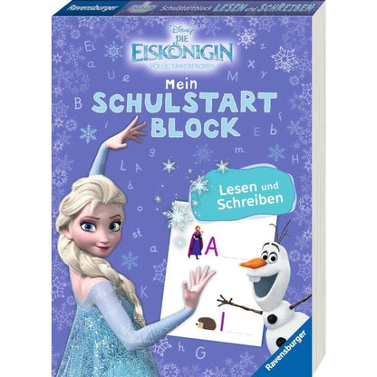 Ravensburger Disney Die Eiskönigin Mein Schulstartblock: Lesen und Schreiben