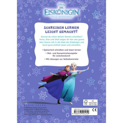 Ravensburger Disney Die Eiskönigin Mein Schulstartblock: Lesen und Schreiben