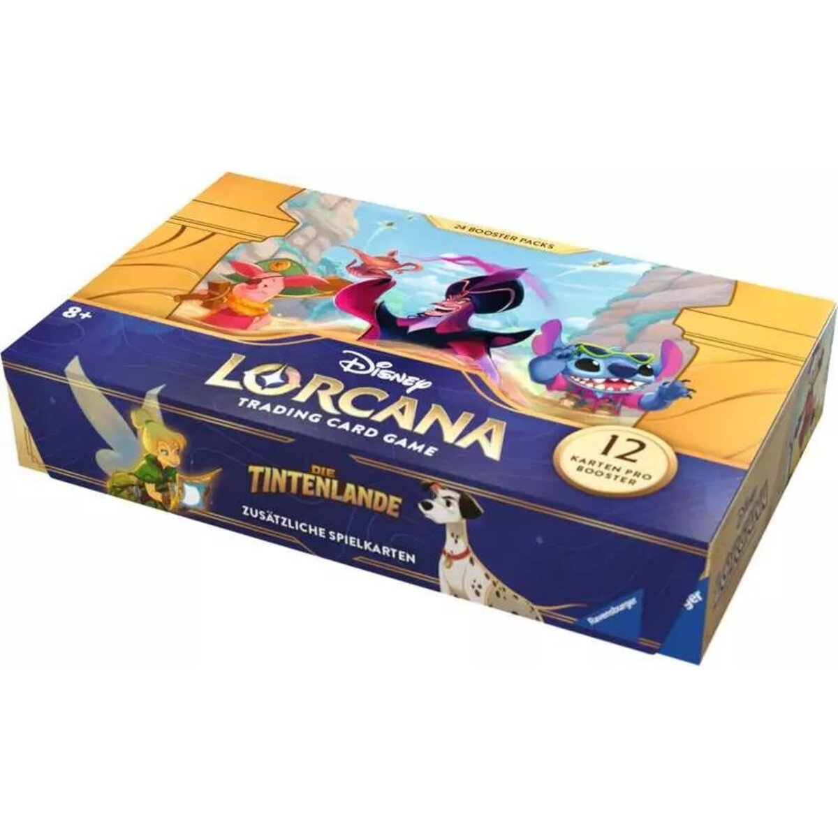 Ravensburger Disney Lorcana: Die Tintenlande - Display mit 24 Booster Packs (Deutsch)