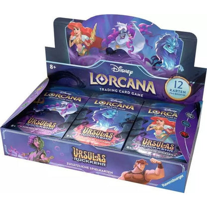 Ravensburger Disney Lorcana: Set 4 - Display mit 24 Booster Packs (Deutsch)