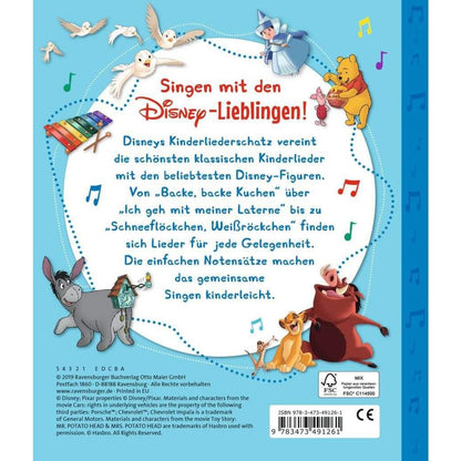 Ravensburger Disney Mein erster Kinderliederschatz - Mit Notensatz