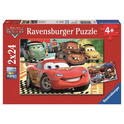 Ravensburger Disney Pixar Cars Neue Abenteuer Puzzle, 2 x 24 Teile
