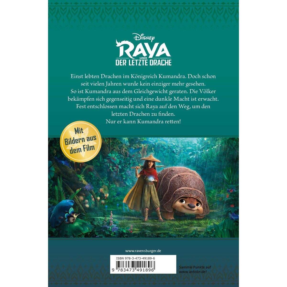 Ravensburger Disney Raya und der letzte Drache: Der Roman zum Film