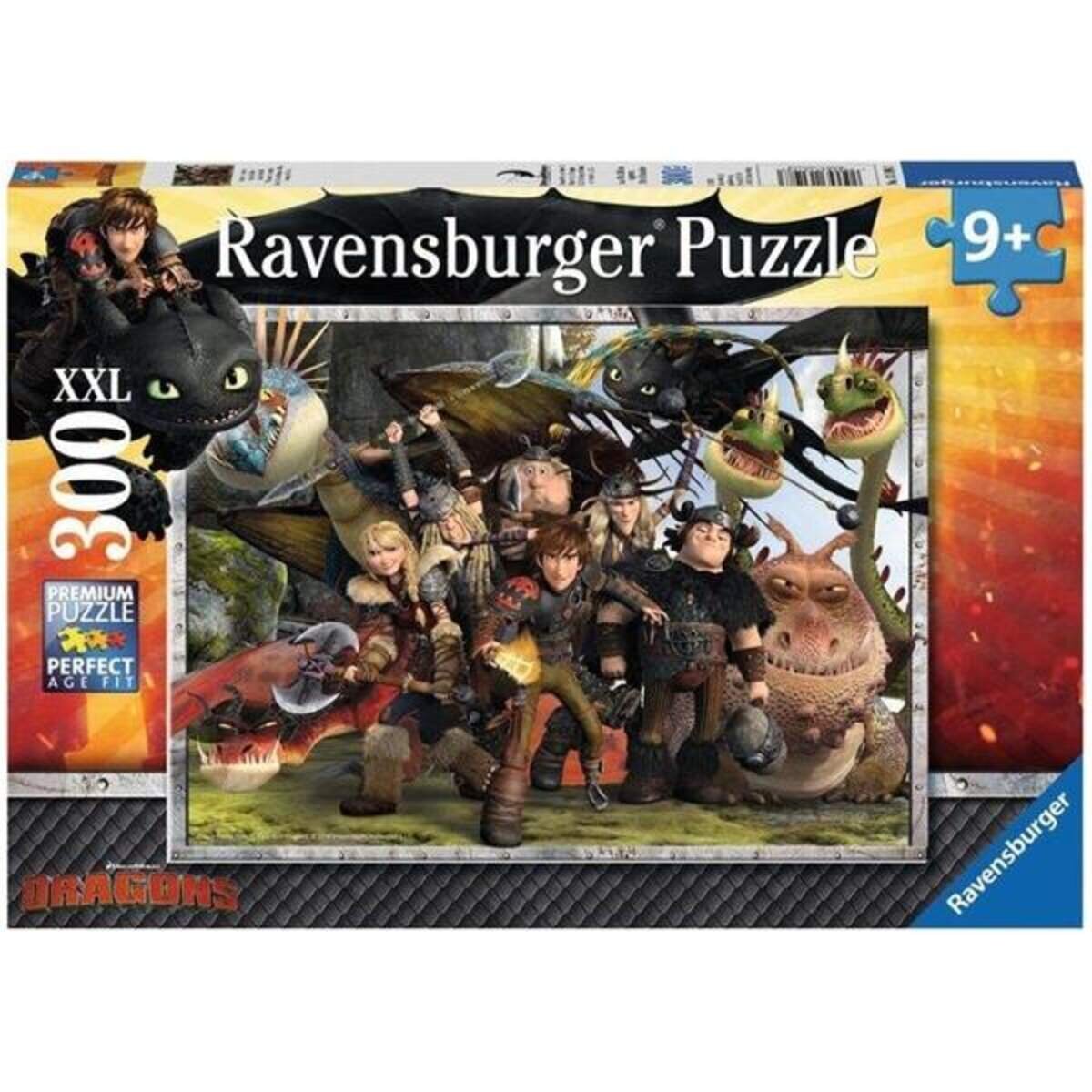 Ravensburger Dragons Treue Freunde, 300 Teile Puzzle