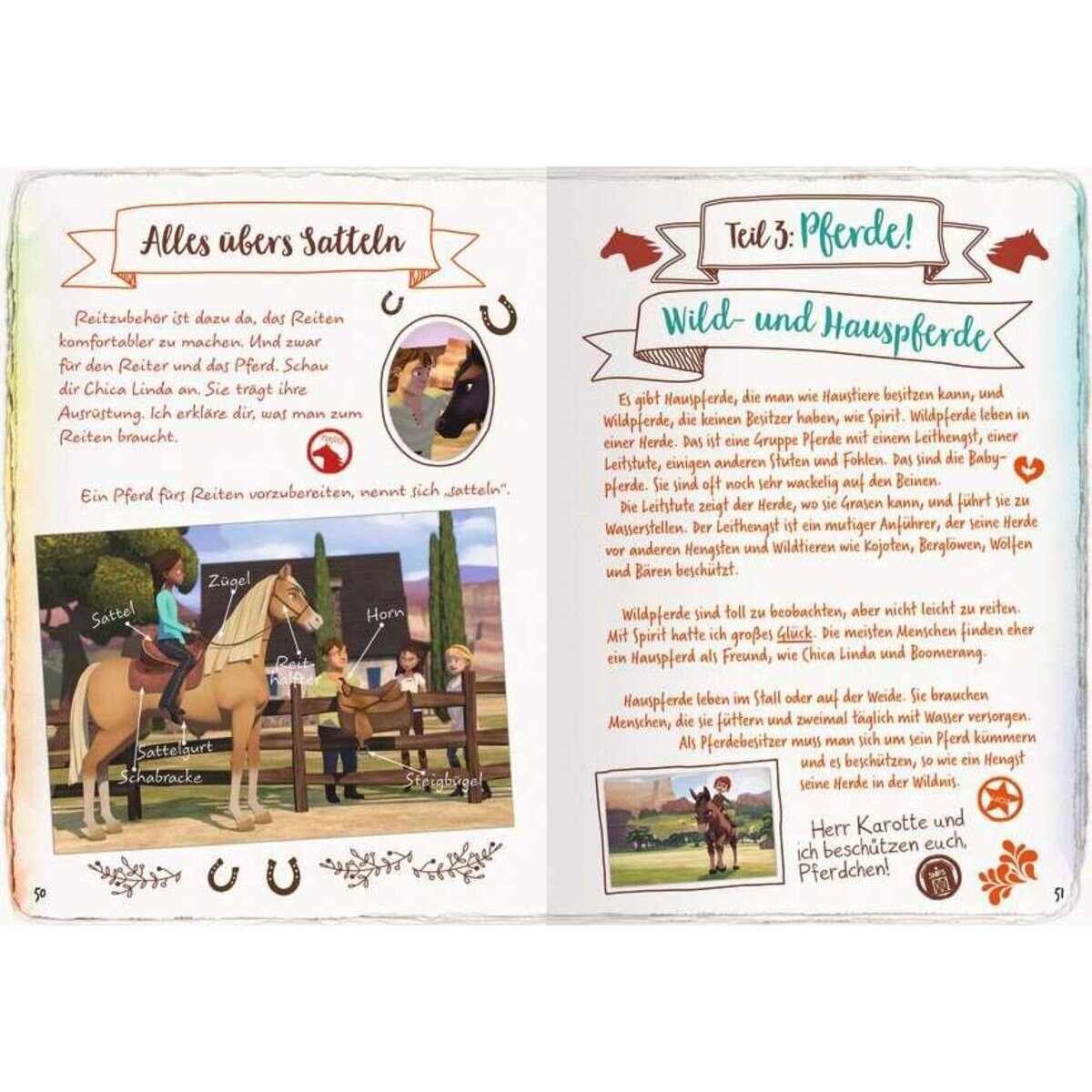 Ravensburger Dreamworks Spirit Wild und Fre: Luckys Welt. Alles über Pferde und Freundschaft