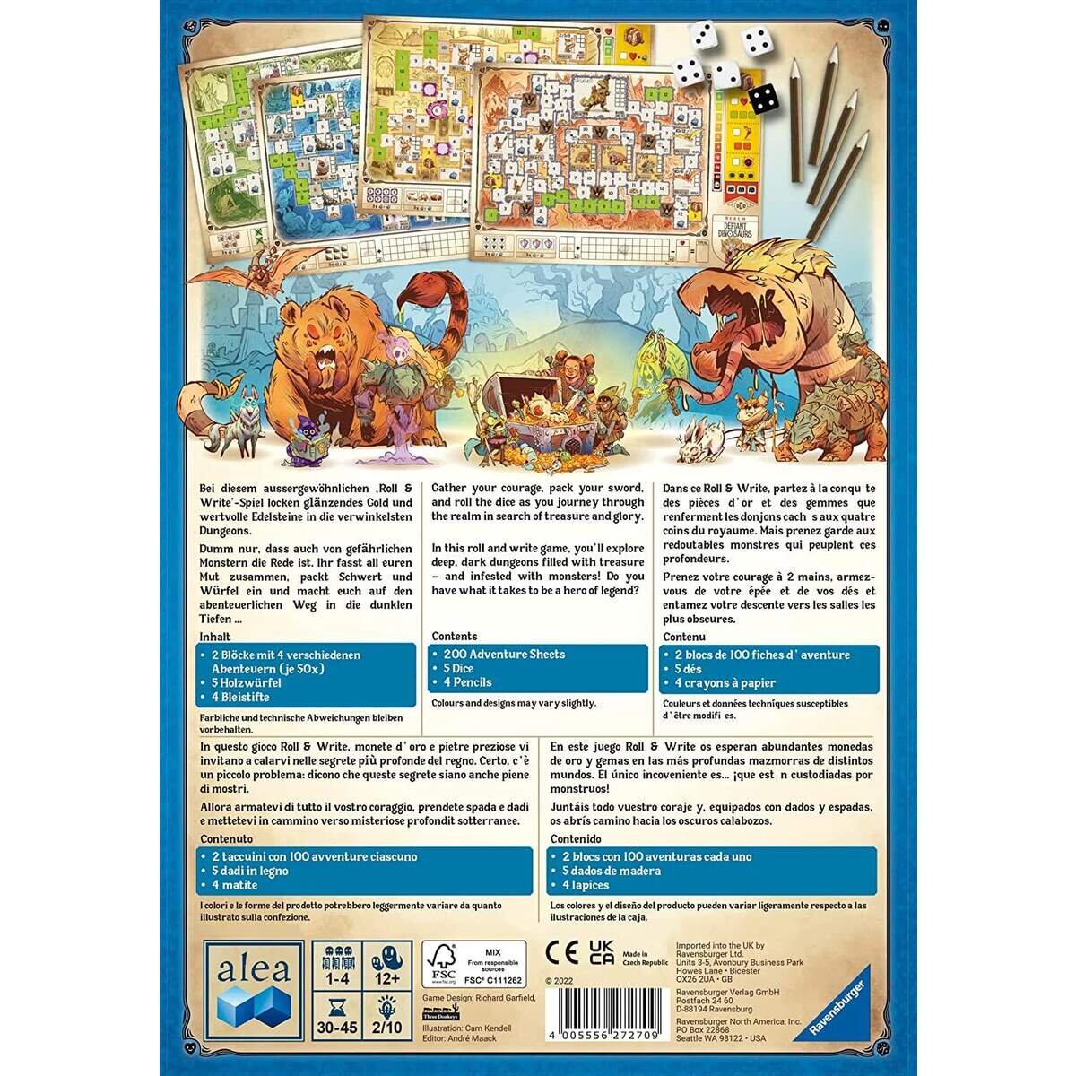 Ravensburger Dungeons, Dice and Danger