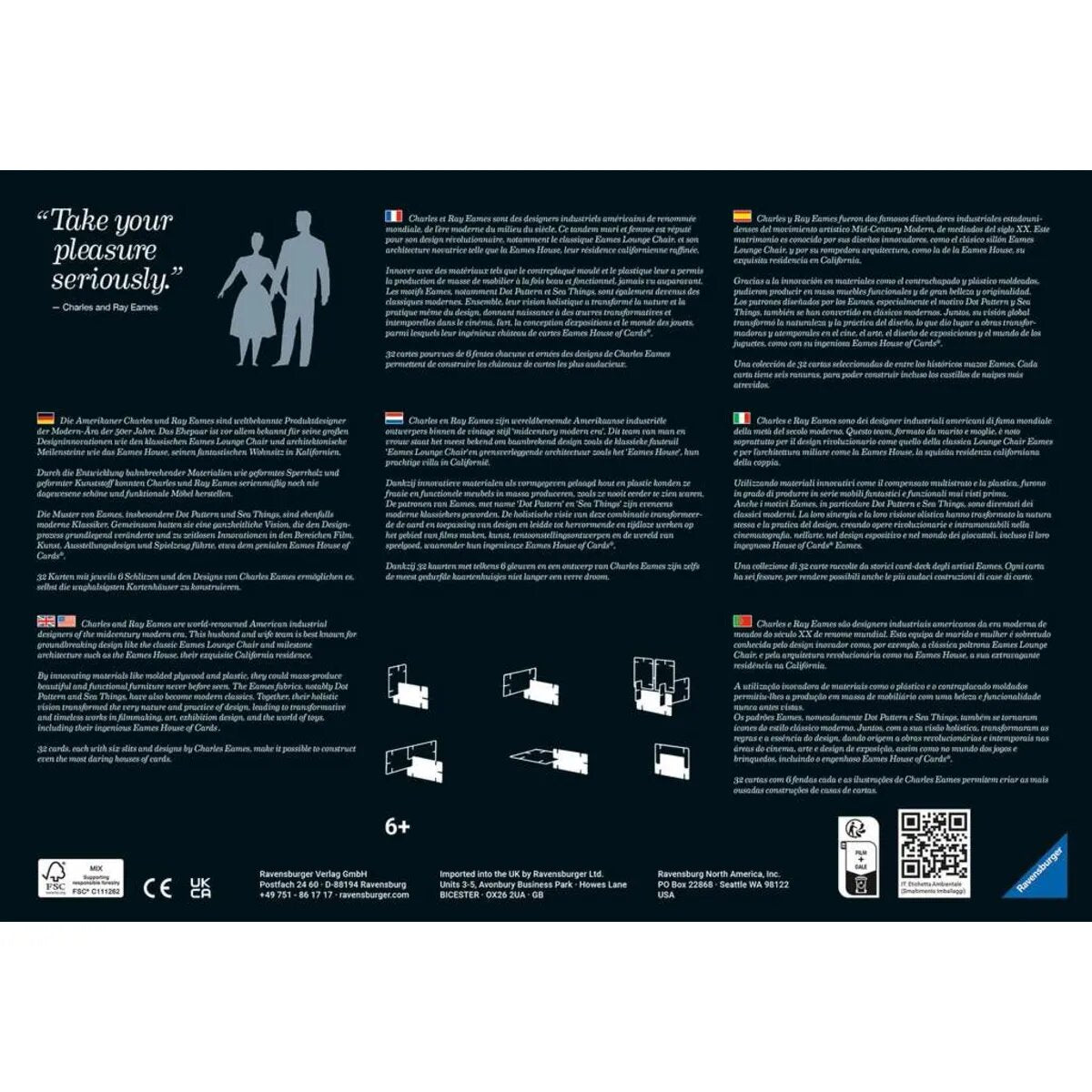 Ravensburger EAMES House of Cards Collectors Edition