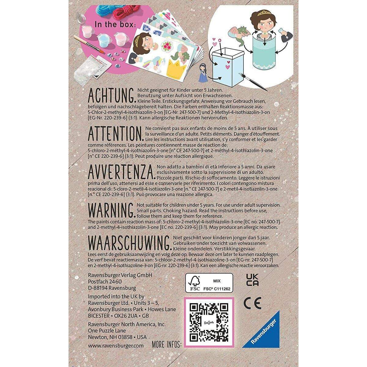 Ravensburger EcoCreate 18131 - Princess