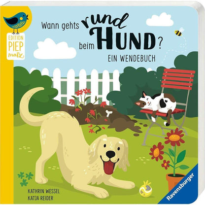 Ravensburger Edition Piepmatz: Hund/Katze - Wendebuch