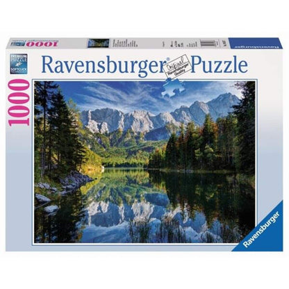 Ravensburger Eibsee mit Wettersteingebirge und Zugspitze Puzzle, 1000 Teile