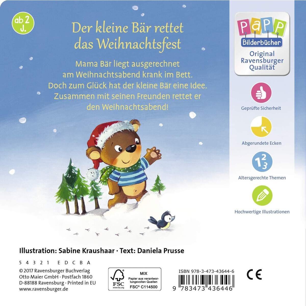 Ravensburger Ein Weihnachtsfest für Mama Bär