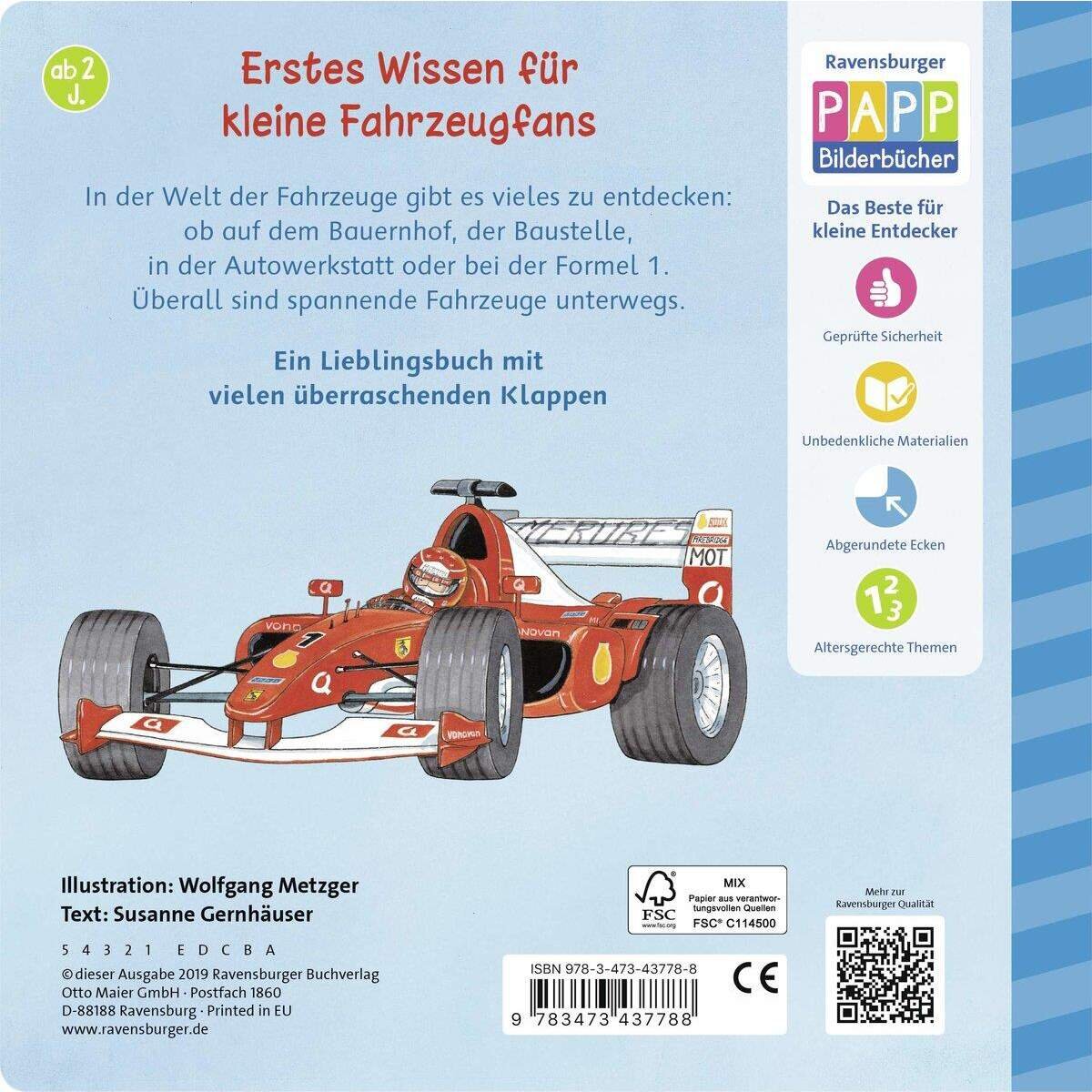Ravensburger Entdecke die Welt der Fahrzeuge