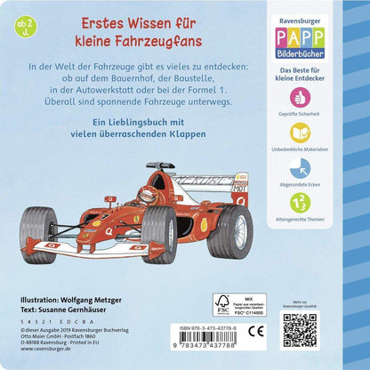 Ravensburger Entdecke die Welt der Fahrzeuge