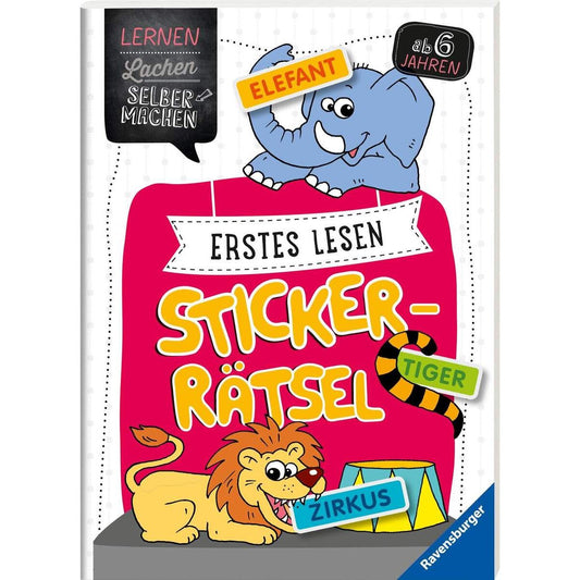 Ravensburger Erstes Lesen Sticker-Rätsel
