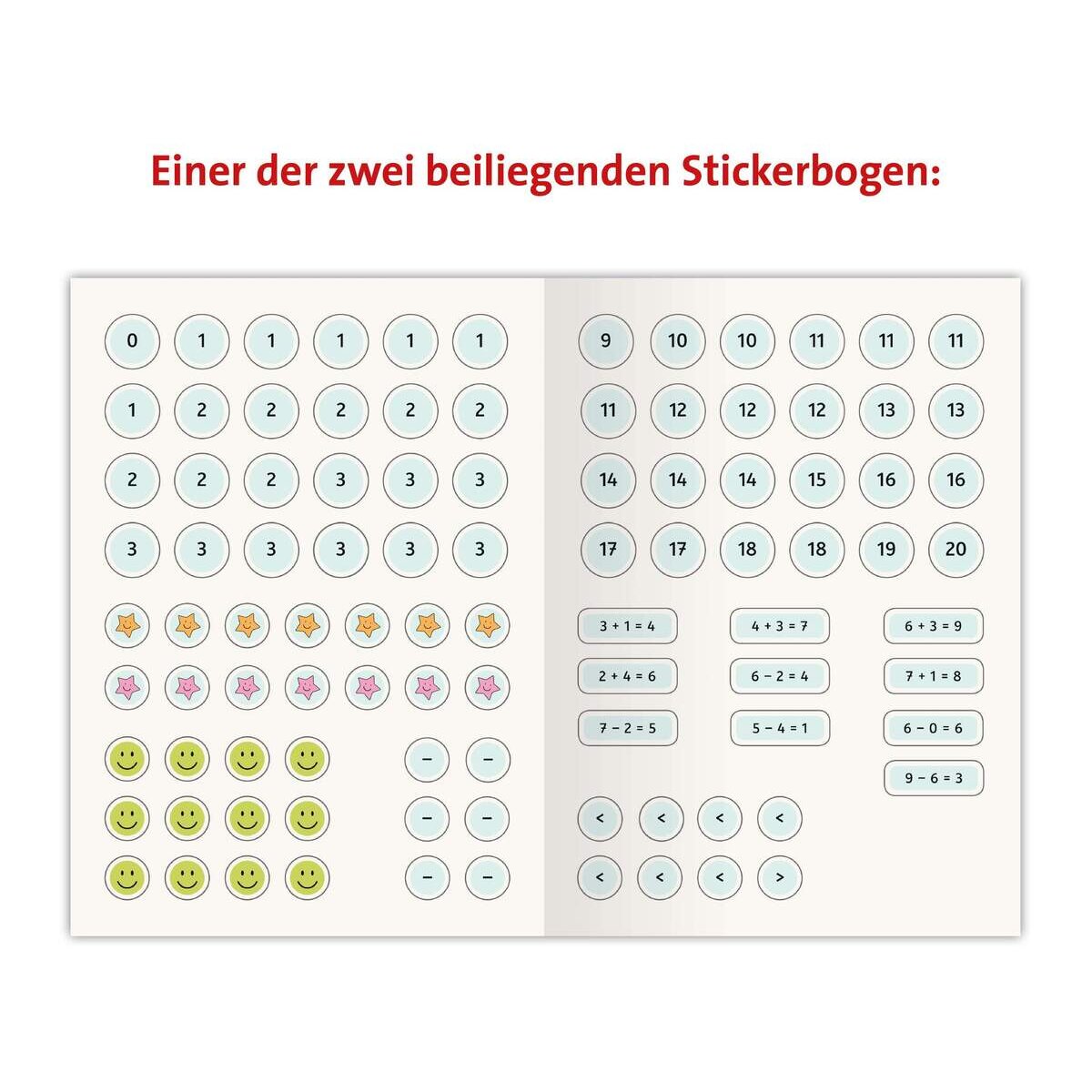 Ravensburger Erstes Rechnen Sticker-Rätsel