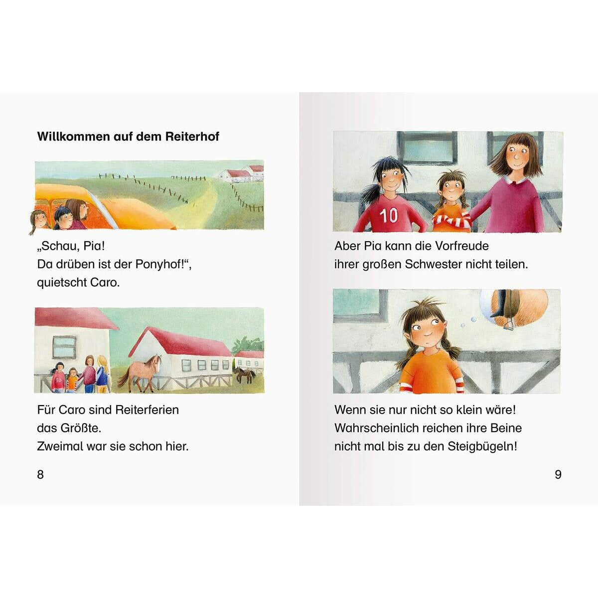 Ravensburger Erstlesegeschichten vom Ponyhof