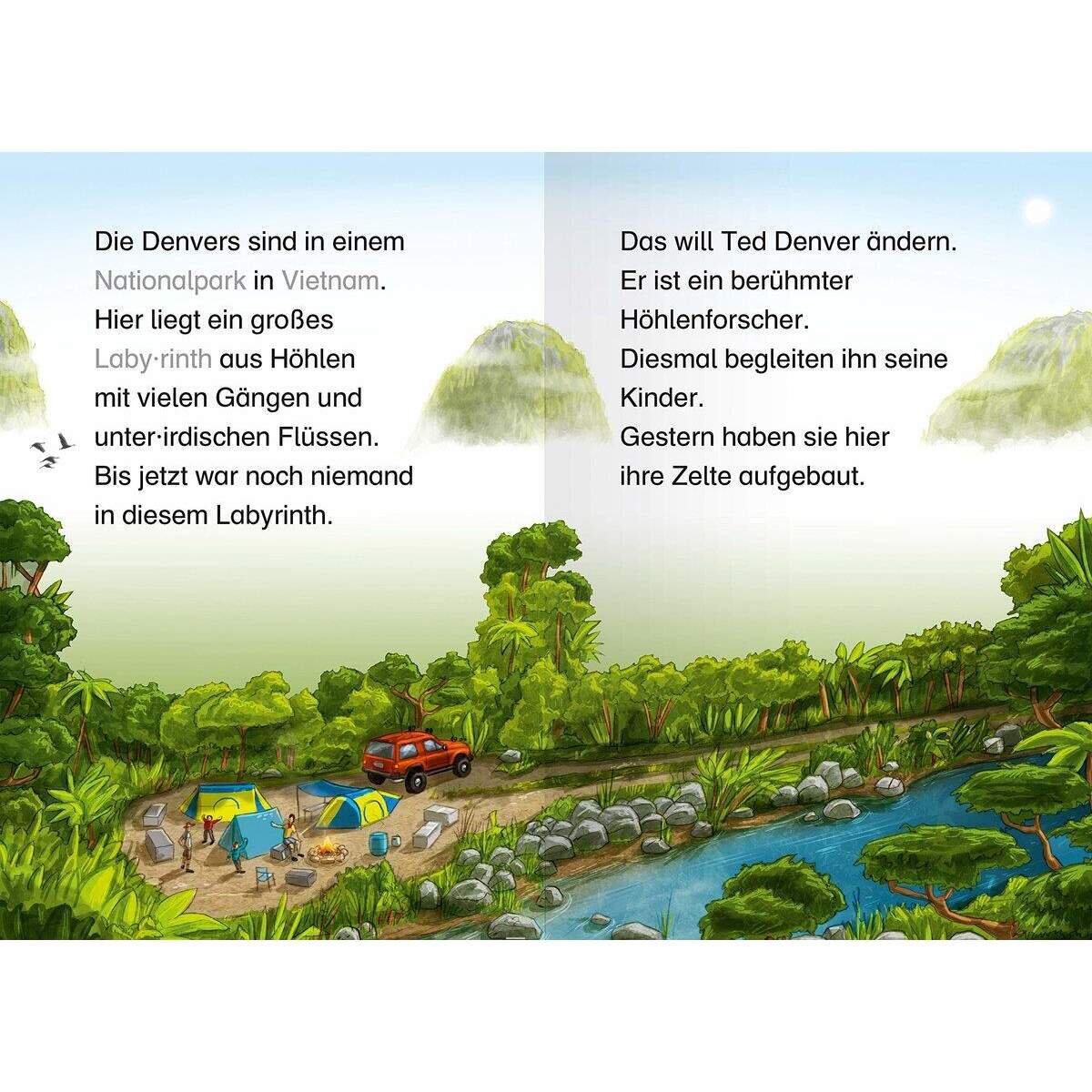 Ravensburger Erstleser - Das Labyrinth der Finsternis