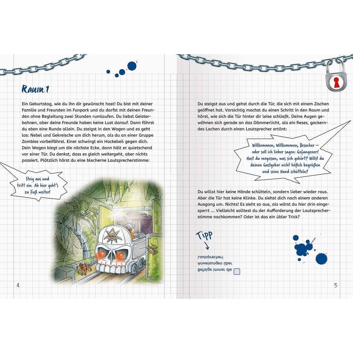 Ravensburger Exit Room Rätsel - Gefangen im Funpark