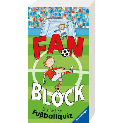 Ravensburger Fanblock - Das lustige Fußballquiz