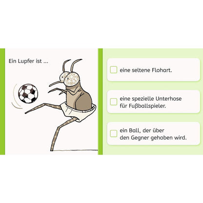 Ravensburger Fanblock - Das lustige Fußballquiz
