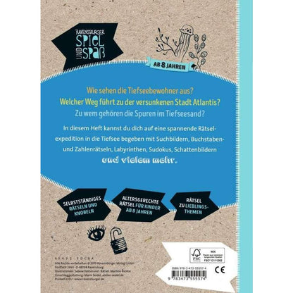 Ravensburger Ferien-Rätselspaß auf Tiefsee-Expedition