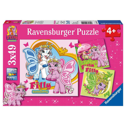 Ravensburger Filly Schmetterlingsfreunde Puzzle 3x49 Teile